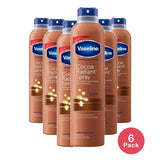 Vaseline Intensive Care Spray Moisturizer Cocoa Radiant 6.5 Oz (Pack of 6)