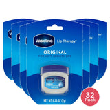 Vaseline Lip Therapy Original Soothing Lip Balm- 0.25Oz (Pack Of 32)
