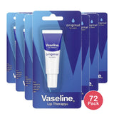 Vaseline Lip Therapy Petroleum Jelly Advanced Formula 10 Gm 0.35Oz (Pack of 72)