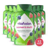 Vitafusion Women's Gummy Vitamins, Natural Berry Flavors (Pack of 12)