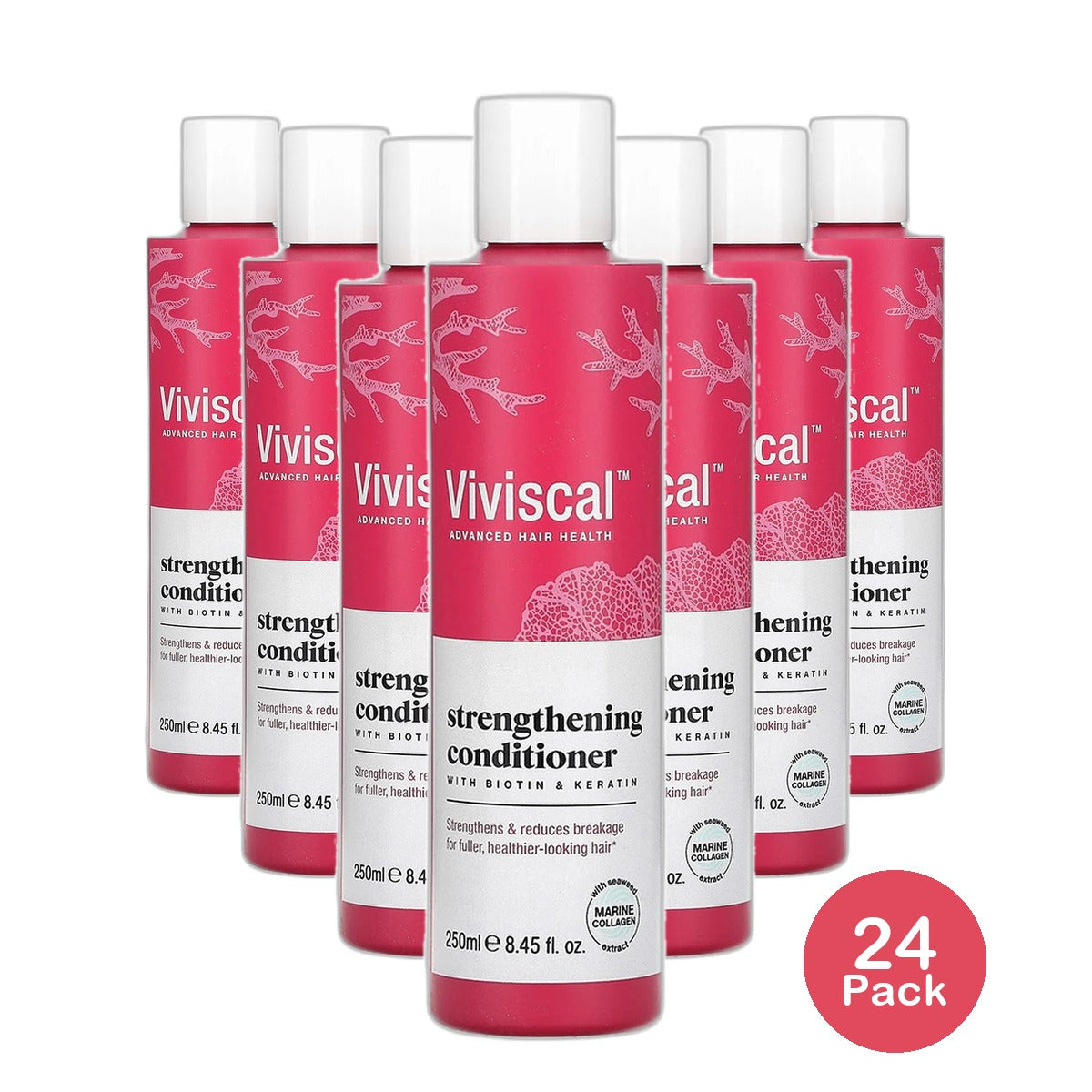 Viviscal Strengthening Conditioner With Biotin And Keratin 8.45Oz (Pack of 24)