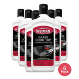 Weiman Glass Cook Top Heavy Duty Cleaner and Polish 10Oz (Pack of 6)