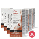Wella Color Charm Permanent Liquid Haircolor 7WV Nutmeg 1.4 Oz (Pack of 36)