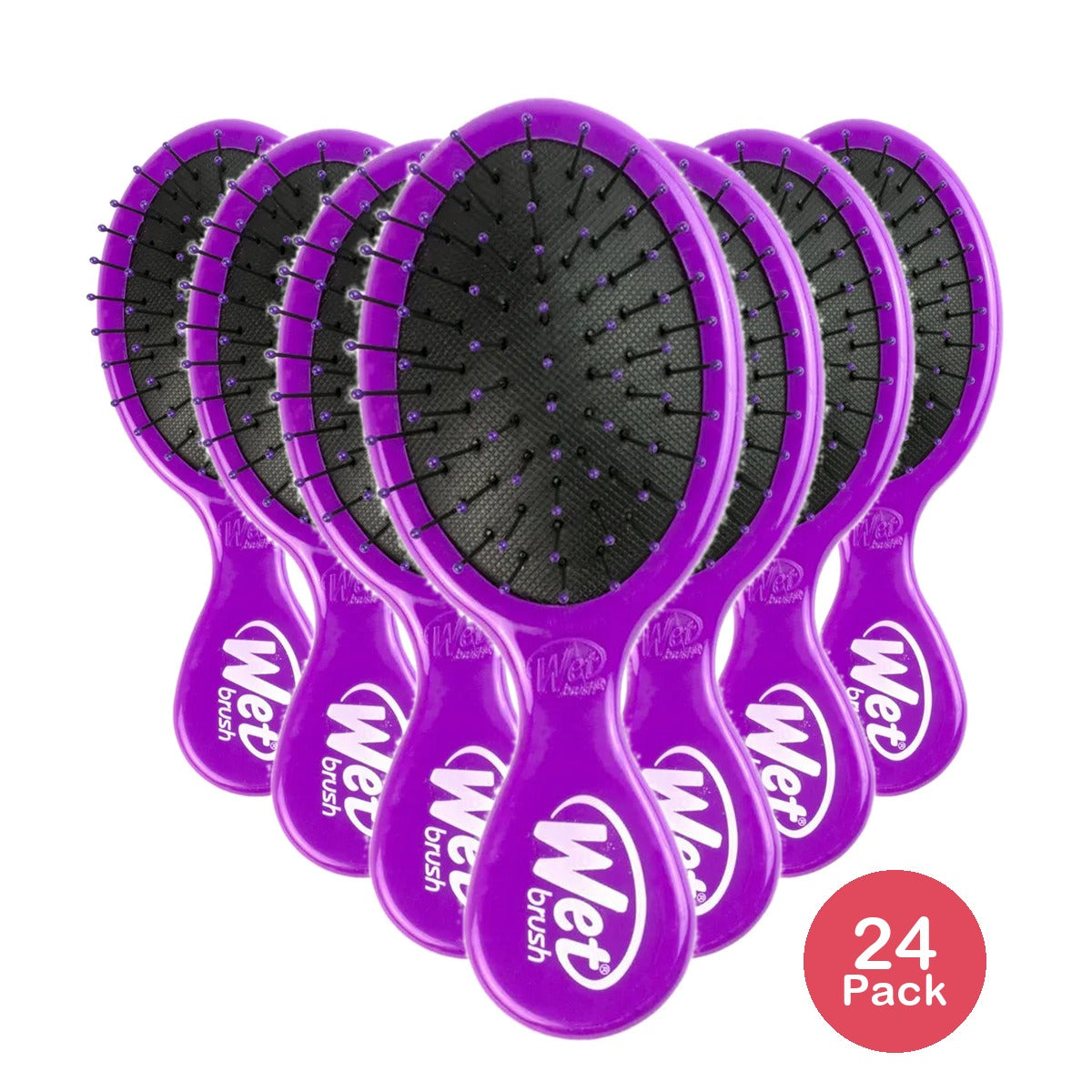 Wet Brush Mini Detangler Hair Brush 0.81Oz (Pack of 24)
