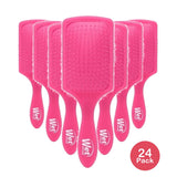 Wet Brush Paddle Detangler Frost Pink (Pack of 24)