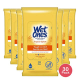 Wet Ones Antibacterial Hand Wipes Tropical 20 Count (Pack of 10)