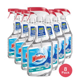 Windex Glass Cleaner Vinegar Spray 23Oz (Pack of 8)