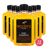 Woody's For Men Daily Shampoo 12 Oz (Pack of 12)