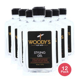 Woody's Styling Gel 12 Oz (Pack of 12)