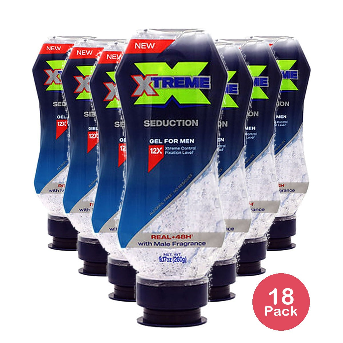 Xtreme Gel Seduction 9.17 Oz (Pack of 18)