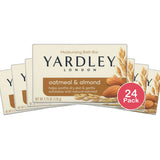 Yardley London Natural Oatmeal And Almond Moisturizing Bar Soap 4.25Oz (Pack of 24)