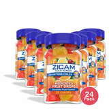 Zicam Cold Remedy Medicated Drops - Fruit - 25ct 5.92 Oz (Pack of 24)