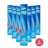 Ziploc Freezer Two Gallon Bags 26.08oz (Pack of 9)
