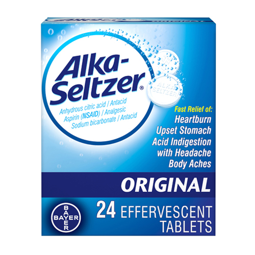 Bayer Alka Seltzer Original Effervescent Tablets, 24 Ea – Master Value ...