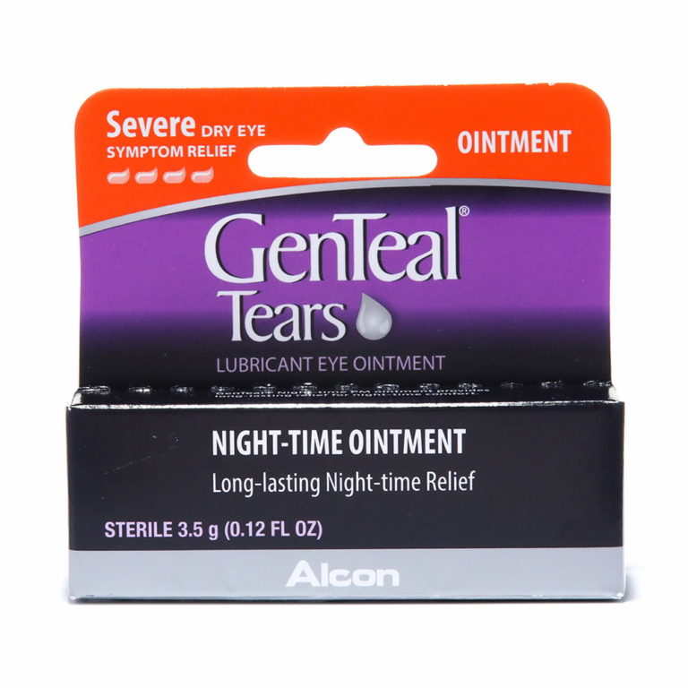 GenTeal Tears Nighttime Ointment for Severe Eye Symptom Relief, 3.5 Grm ...